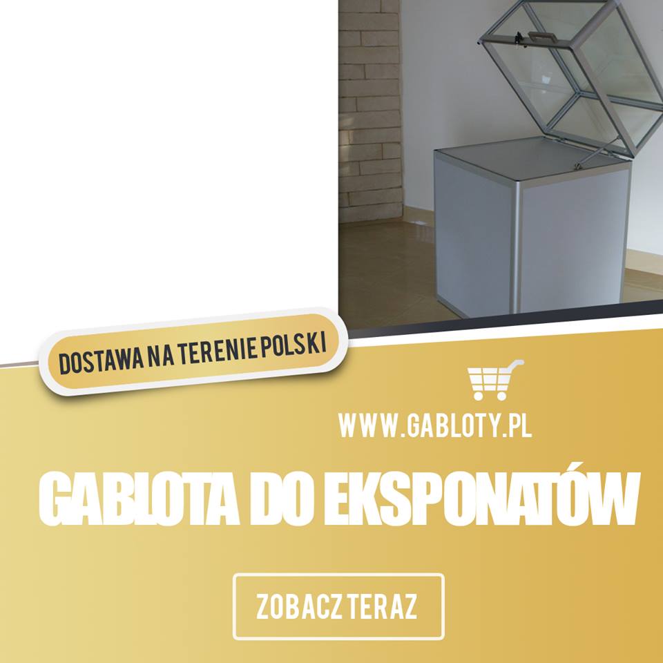 Gabloty do eksponatów